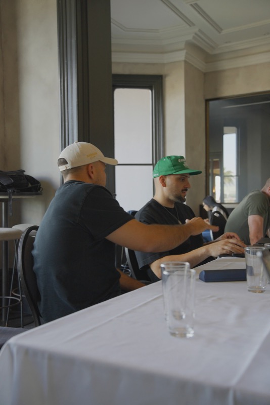 Melbourne workshop in progress