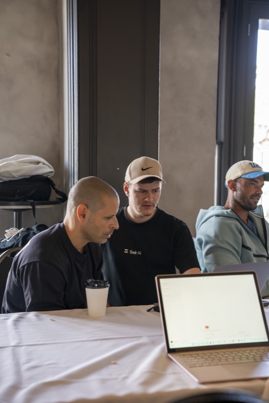 Selr AI team at Melbourne workshop